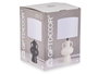 GIFTDECOR Lampara Jarron Blanca
