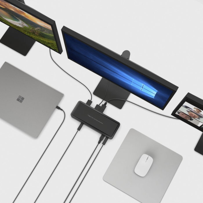Belkin CONNECT Station d'accueil USB-C 14 ports Triple affichage INC003vfBK Belkin CONNECT Station d'accueil USB-C 14 ports Triple affichage INC003vfBK