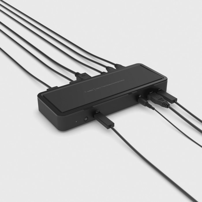 Belkin CONNECT Station d'accueil USB-C 14 ports Triple affichage INC003vfBK Belkin CONNECT Station d'accueil USB-C 14 ports Triple affichage INC003vfBK