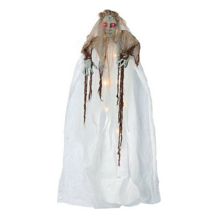 BigBuy Carnival Décoration Suspendue Mariée Zombie 183 cm avec Yeux Lumineux BigBuy Carnival Décoration Suspendue Mariée Zombie 183 cm avec Yeux Lumineux