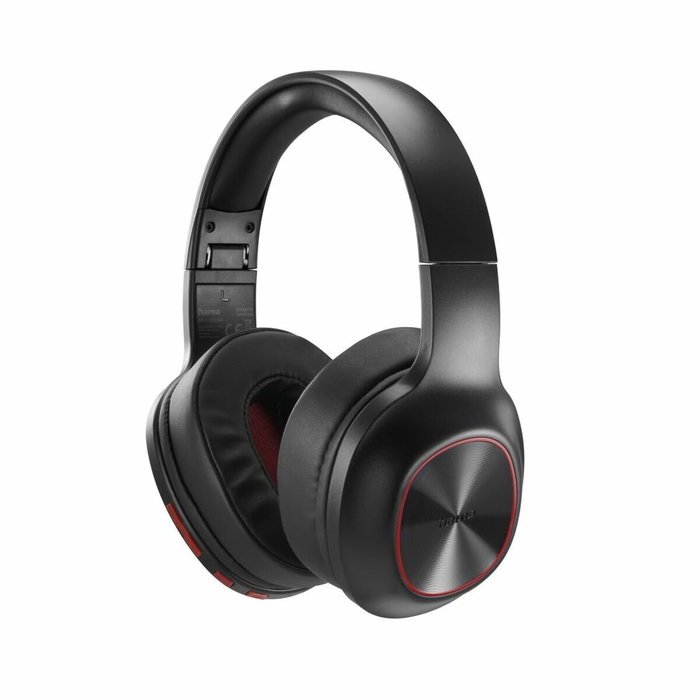 Casque Hama 00184176 Noir Rouge