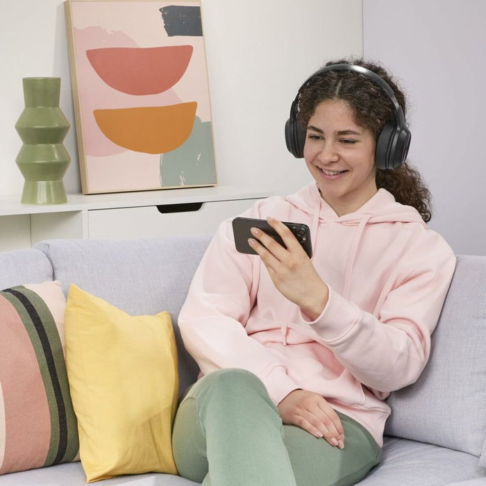 Casque Hama 00184176 Noir Rouge