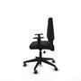 PIQUERAS Y CRESPO Chaise de bureau Elche Asynchrone en cuir écologique noir