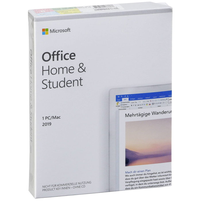 Microsoft Office 2019 Home & Student, Version complète, 32/64 Bit, Clé de téléchargement Microsoft Office 2019 Home & Student, Version complète, 32/64 Bit, Clé de téléchargement