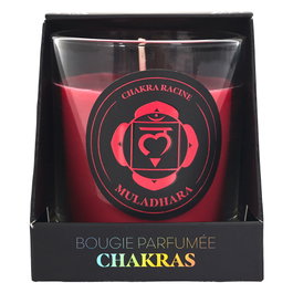 Home Deco Factory Bougie Parfumée Chakra en Verre