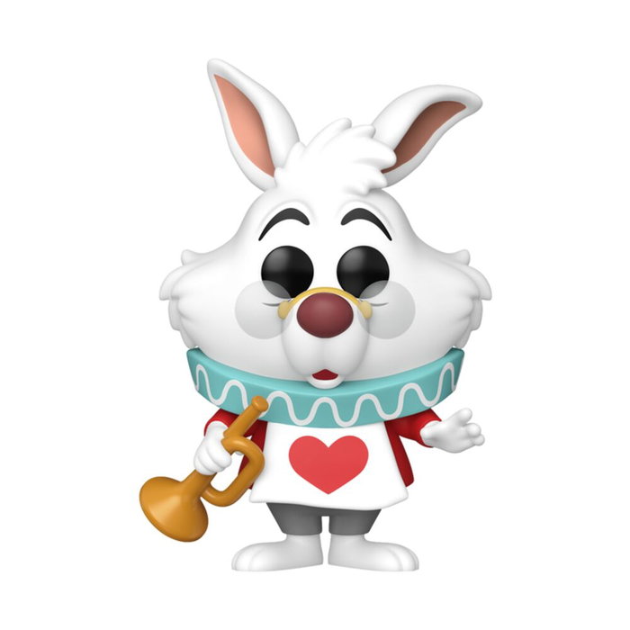Funko Alice au pays des merveilles POP! Vinyl White Rabbit with Horn 9 cm