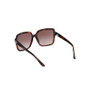 Guess Lunettes de soleil femme GU00157 carrées monture plastique injecté 52F verres 57mm pont 15mm branches 135mm