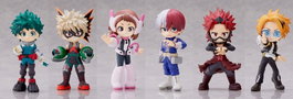 YuMe Toys Présentoir figurines mini My Hero Academia (Lot de 6)