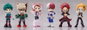 YuMe Toys Présentoir figurines mini My Hero Academia (Lot de 6)