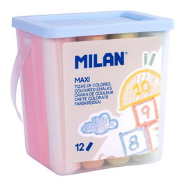 Milan Craies Maxi, Assortiment de couleurs, 12 unités, Bote