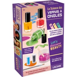 Lisciani Giochi I'm A Genius La Science des Vernis - Coffret scientifique