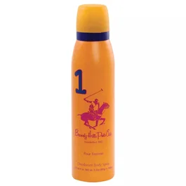Beverly Hills Polo Club 1982 - Sport 1 Fraîcheur Spray corporel pour femmes, 150 ml