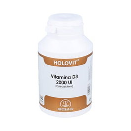 EQUISALUD HOLOVIT VIT. D3 2000UI (colecalciferol) 180 capsules