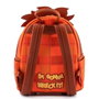 Loungefly Disney Romperalph Mochila Cosplay Wreck-It Ralph Cuir Vegan Détails Jeans 22.8x26.7x11.5cm