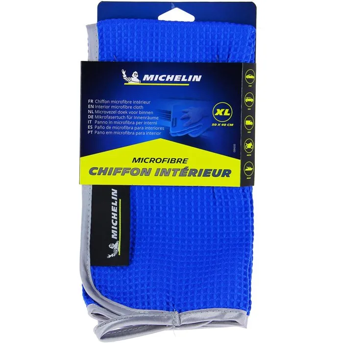 MICHELIN 009480 Chiffon Microfibre pour Intérieur, XL MICHELIN 009480 Chiffon Microfibre pour Intérieur, XL