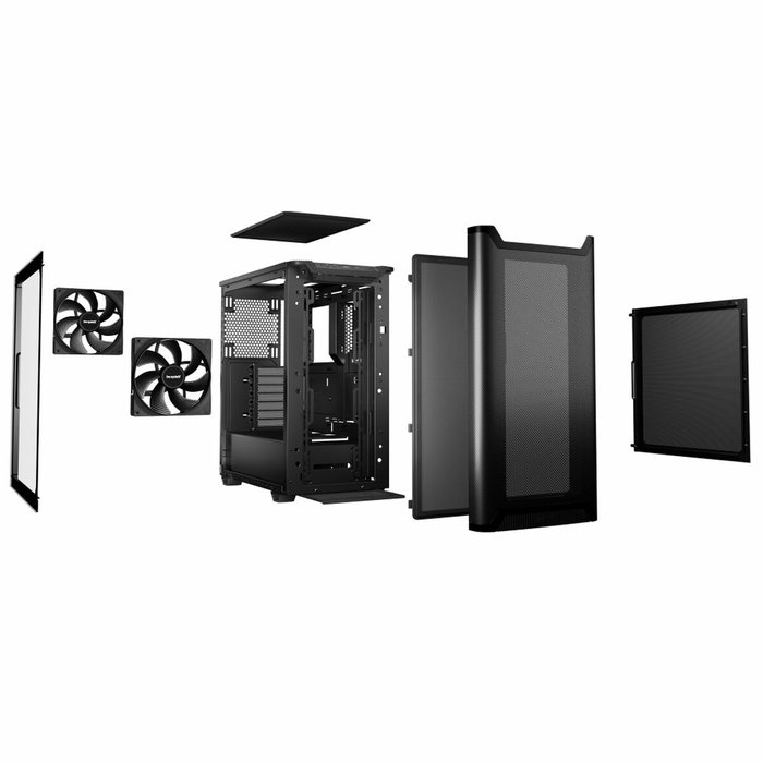 be quiet! Pure Base 501 Airflow Window Noir be quiet! Pure Base 501 Airflow Window Noir