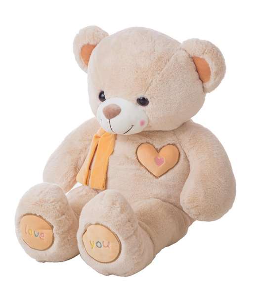Creaciones Llopis - Ours en peluche Valentin Beige 55 cm - 0+ mois - Polyester Creaciones Llopis - Ours en peluche Valentin Beige 55 cm - 0+ mois - Polyester