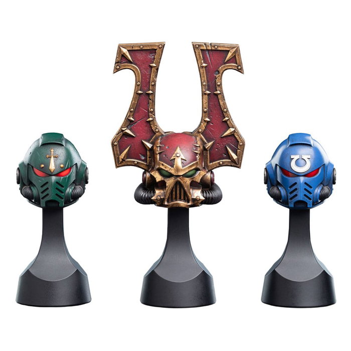 Warhammer 40,000 réplique 1/4 Khorne Berzerker Helm 20 cm