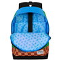 Karactermania Mochila HS FAN 2.2 Knuckles Run - Sac à dos urbain multicolor 31x18x44 cm avec compartiment principal et poches