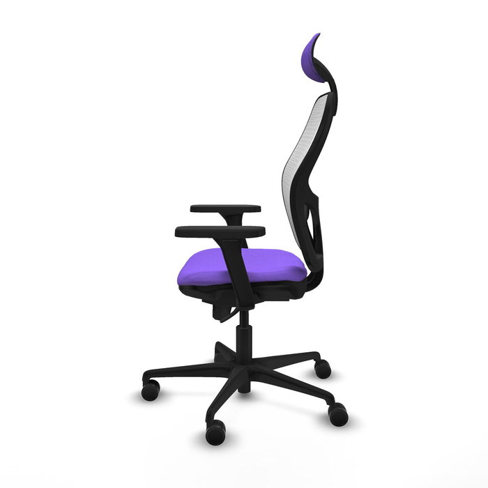 Piqueras y Crespo Chaise de Bureau avec Appui-tête 3D036N1 Lila