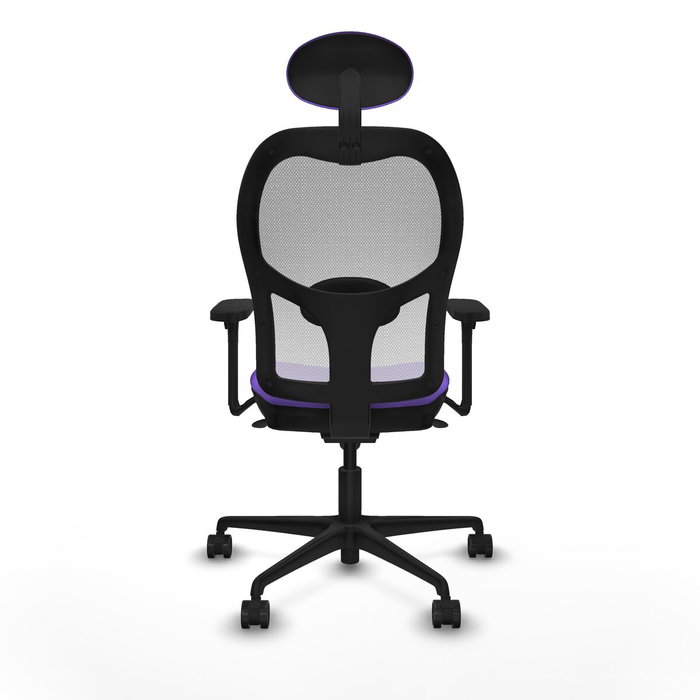Piqueras y Crespo Chaise de Bureau avec Appui-tête 3D036N1 Lila