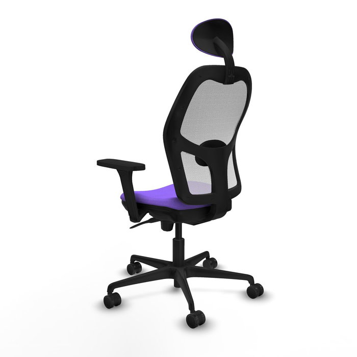 Piqueras y Crespo Chaise de Bureau avec Appui-tête 3D036N1 Lila