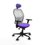 Piqueras y Crespo Chaise de Bureau avec Appui-tête 3D036N1 Lila