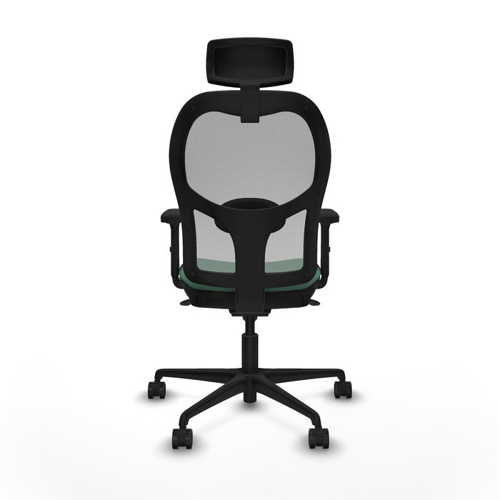 Piqueras y Crespo Chaise de Bureau Jorquera Vert émeraude avec Appui-tête