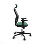 Piqueras y Crespo Chaise de Bureau Jorquera Vert émeraude avec Appui-tête