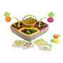 Chicco - Jeu potager de légumes 2 en 1 - 21 pièces - Jouet éducatif pour enfants dès 3 ans