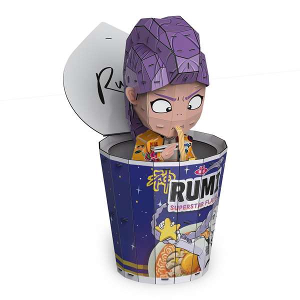 Spin Master Puzzle 4D Rumi dans sa tasse de Ramen K-Pop Demon Hunters
