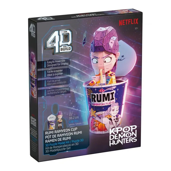 SPIN MASTER Puzzle 4D Rumi dans son bol de Ramen