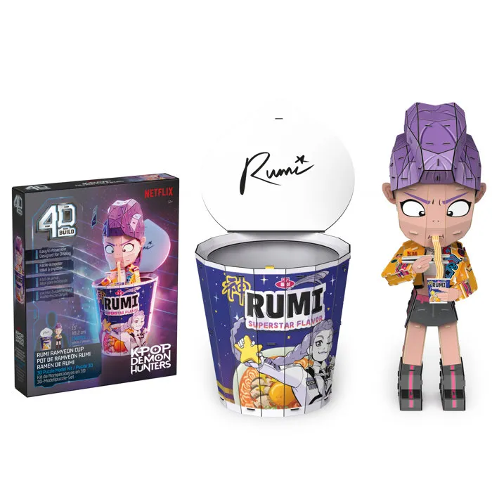 SPIN MASTER Puzzle 4D Rumi dans son bol de Ramen