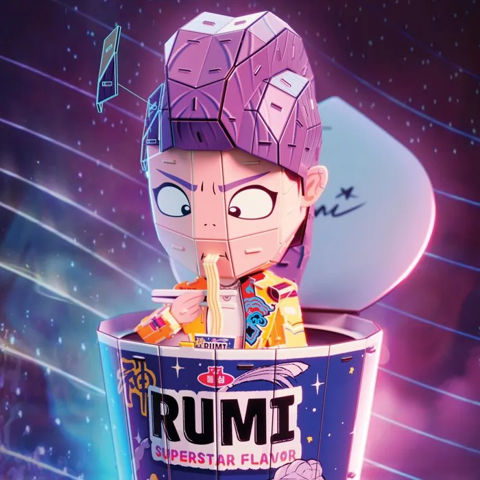 SPIN MASTER Puzzle 4D Rumi dans son bol de Ramen