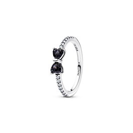Bague Femme Pandora 193510C03-56 Argenté Noir