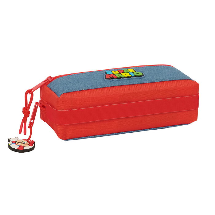 Safta Petite Trousse Triple avec Élastique 22cm