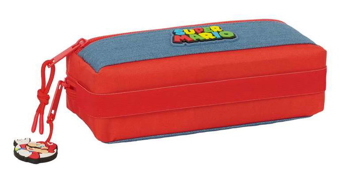 Safta Porte-tout triple petit avec élastique 22 cm, dimensions 22x8.5x6 cm - À partir de 36 mois Safta Porte-tout triple petit avec élastique 22 cm, dimensions 22x8.5x6 cm - À partir de 36 mois
