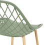 Home Deco Factory Chaise d'extérieur Málaga Verte