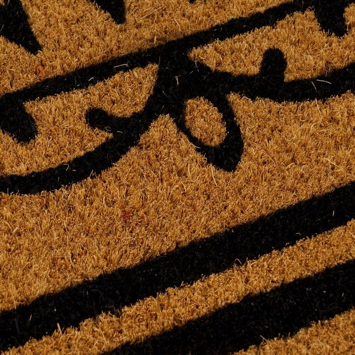 BigBuy Home Paillasson BIENVENUE Marron Noir Fibres de coco BigBuy Home Paillasson BIENVENUE Marron Noir Fibres de coco