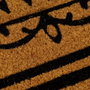 BigBuy Home Paillasson BIENVENUE Marron Noir Fibres de coco