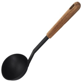 Lily Cook Cuillère de service en PBT avec manche en acacia