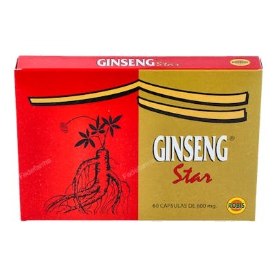 ROBIS Ginseng Rojo Star 60 capsules ROBIS Ginseng Rojo Star 60 capsules