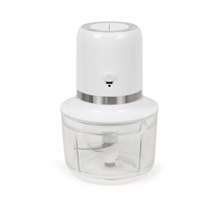 Livoo Hachoir électrique sans fil 200 W, 1,2 L, Blanc Livoo Hachoir électrique sans fil 200 W, 1,2 L, Blanc