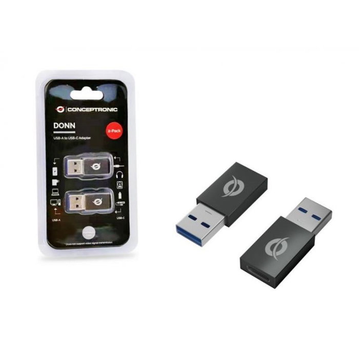 Conceptronic Kit Adaptateurs USB 3.0 A vers USB-C pour Synchronisation et Charge