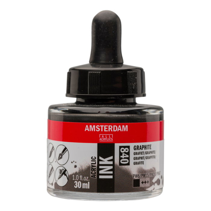 Amsterdam Peinture Acrylique Grafito 840 - 30 ml Amsterdam Peinture Acrylique Grafito 840 - 30 ml