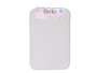 Berilo Tapis de Bain Viscoélastique Gris Clair 60x40 cm (Set de 12)