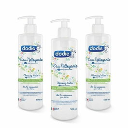 Dodie Lot de 3 eaux nettoyantes 500ml