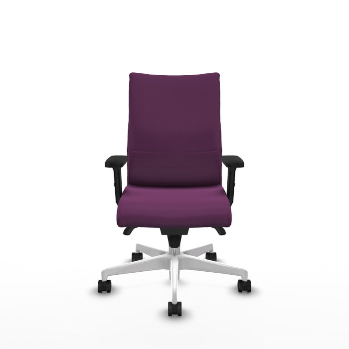 Piqueras Y Crespo Albacete Confidente Chaise de Bureau Violette avec Mécanisme Synchrone