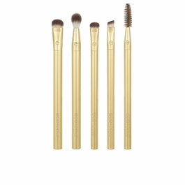 EcoTools Lot Éclaircissant Métaux Précieux de 5 Pinceaux pour les Yeux