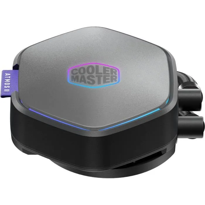 Cooler Master MasterLiquid 240 Atmos II LCD ARGB - Watercooling AIO - 2x Ventilateurs 120mm ARGB - Écran LCD Personnalisable - Compatible Intel LGA 1851/1700 et AMD AM5/AM4
